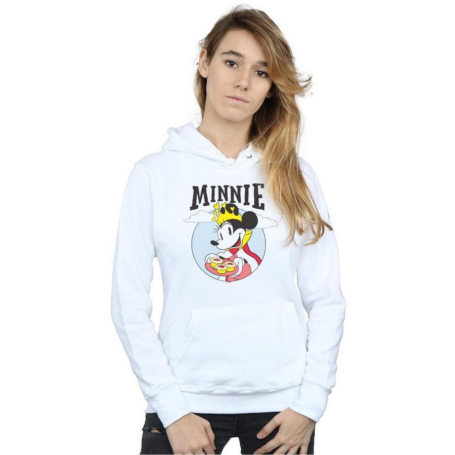 Disney Minnie Mouse Couronne Sweat à Capuche  