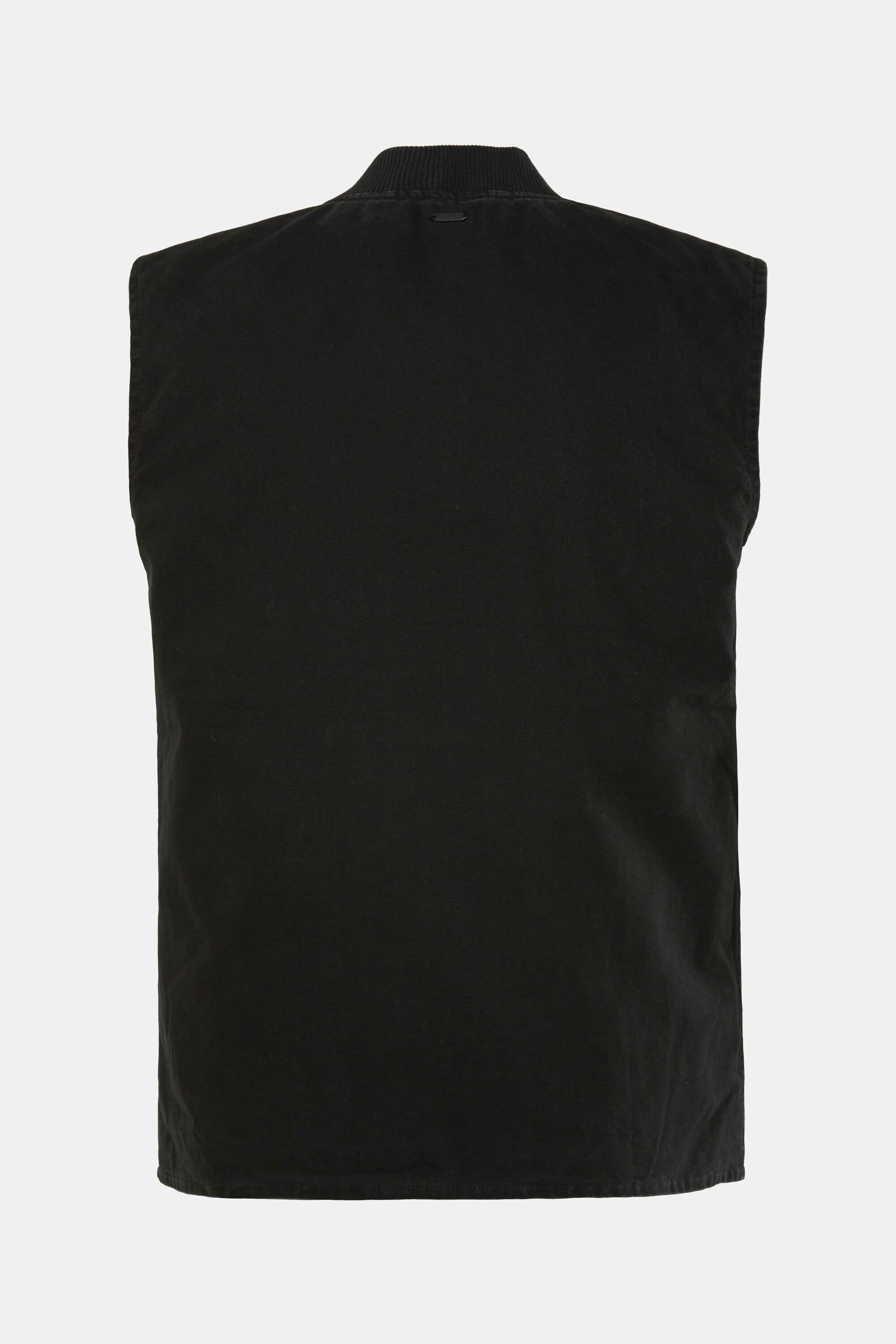 JP1880 Canvasweste Collegekragen  