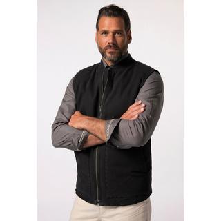 JP1880 Canvasweste Collegekragen  