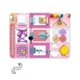 Activity-board  Waldorf Busyboard, jeu de géométrie pour enfants 