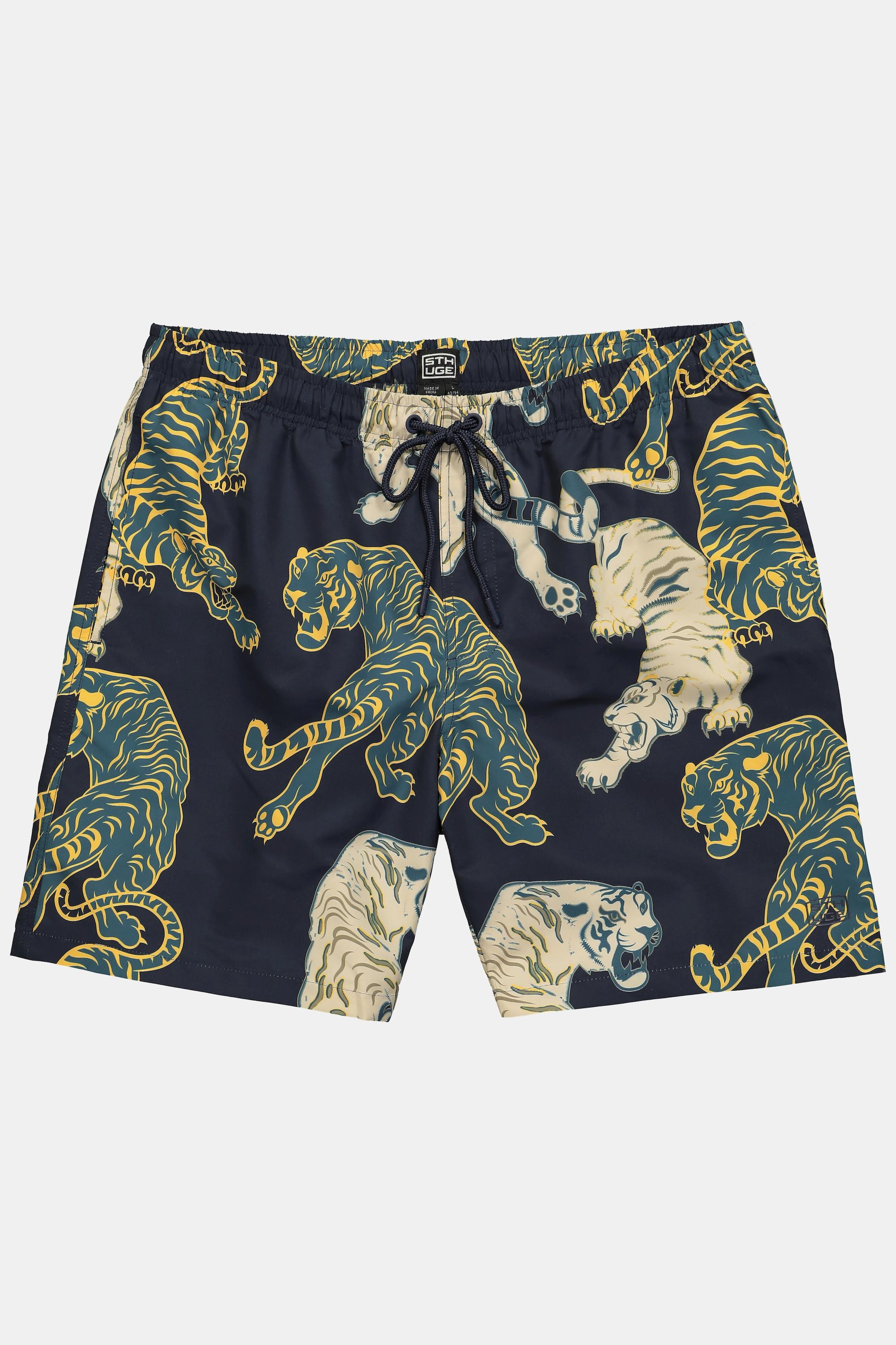 Sthuge Short de bain Beachwear Taille élastique  