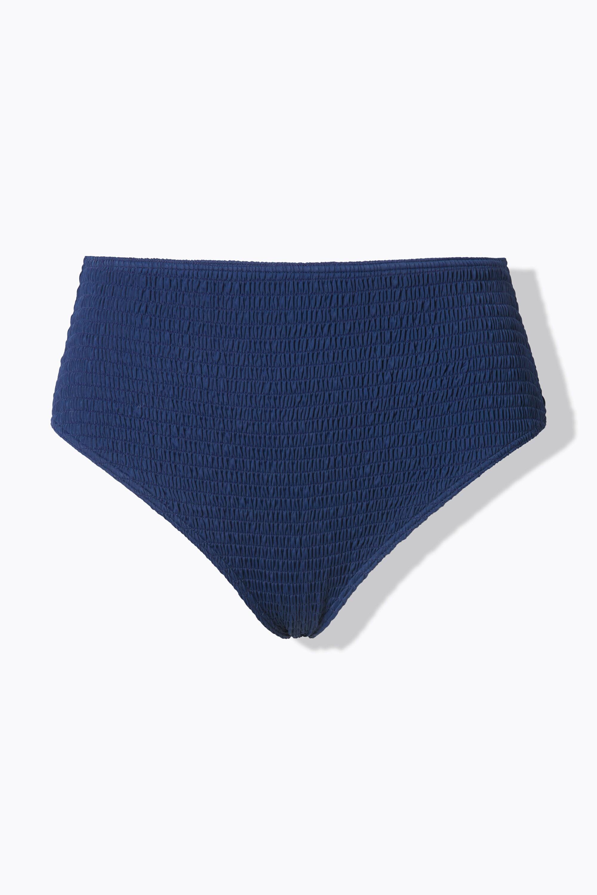 Studio Untold Bas de Bikini Taille Haute Texture Raffinée Gainant  