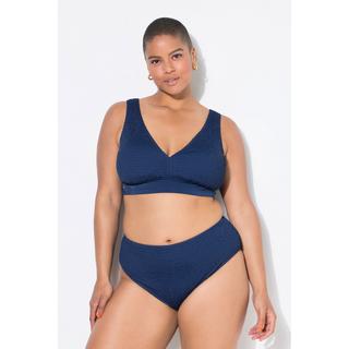 Studio Untold Bas de Bikini Taille Haute Texture Raffinée Gainant  