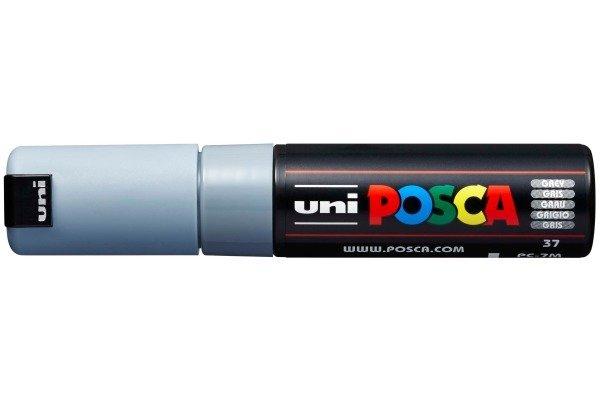 uni-ball UNI-BALL Posca Marker 4.5-5.5mm PC-7M GREY grau, Rundspitze  