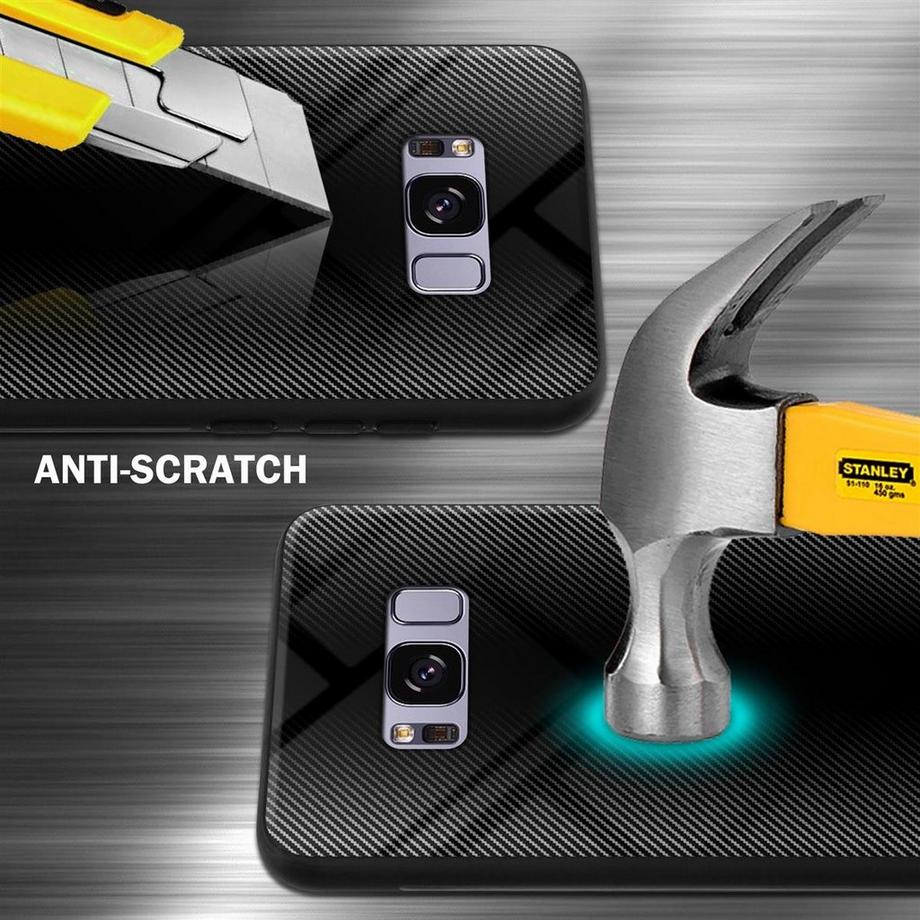 Cadorabo  Hülle für Samsung Galaxy S8 PLUS Streifen Optik 