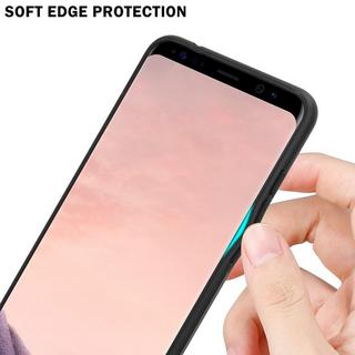 Cadorabo  Housse compatible avec Samsung Galaxy S8 PLUS - Aspect rayé - Coque de protection en silicone TPU et dos en verre trempé 