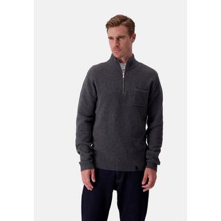 Colours & Sons  Pullover Mock-Zip Woolen Touch 