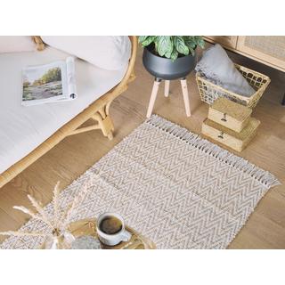 Beliani Tapis en Coton Boho AFRIN  