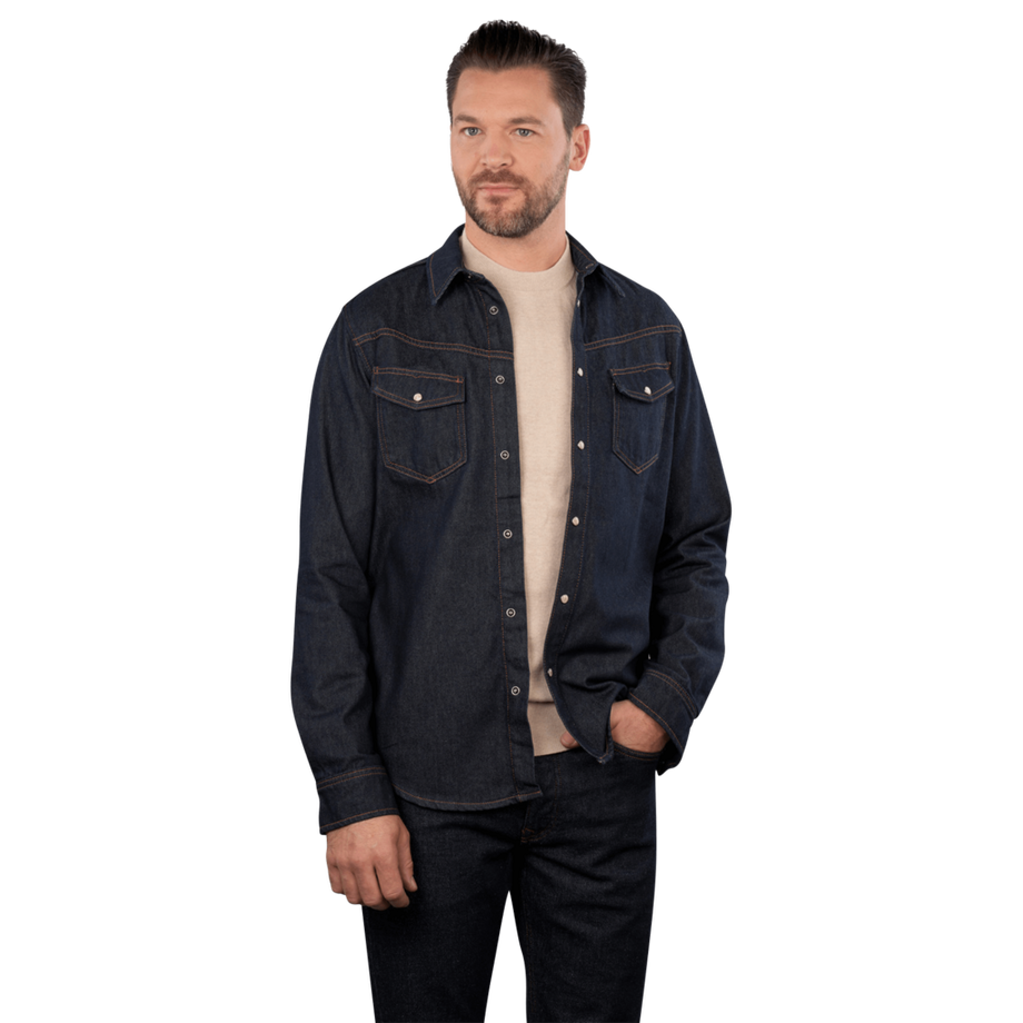 Classic Denim Overshirt Regular Fit