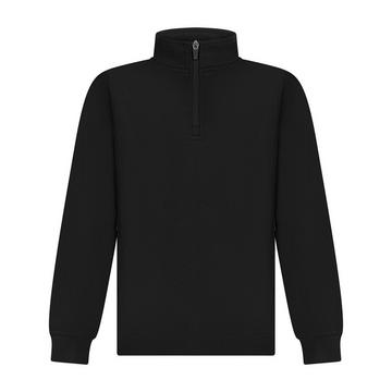 Trainingsjacke mit kurzem Reißverschluss