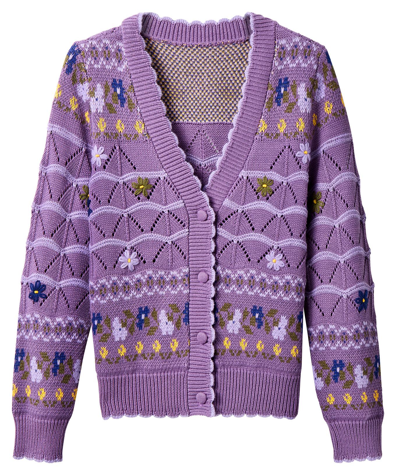 Joe Browns Cardigan Floral Col V  