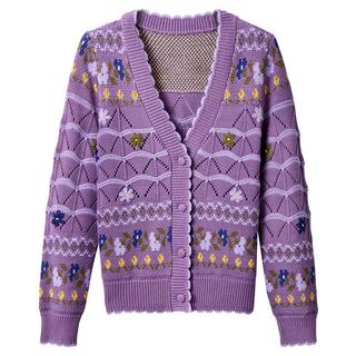 Joe Browns Cardigan Floral Col V  
