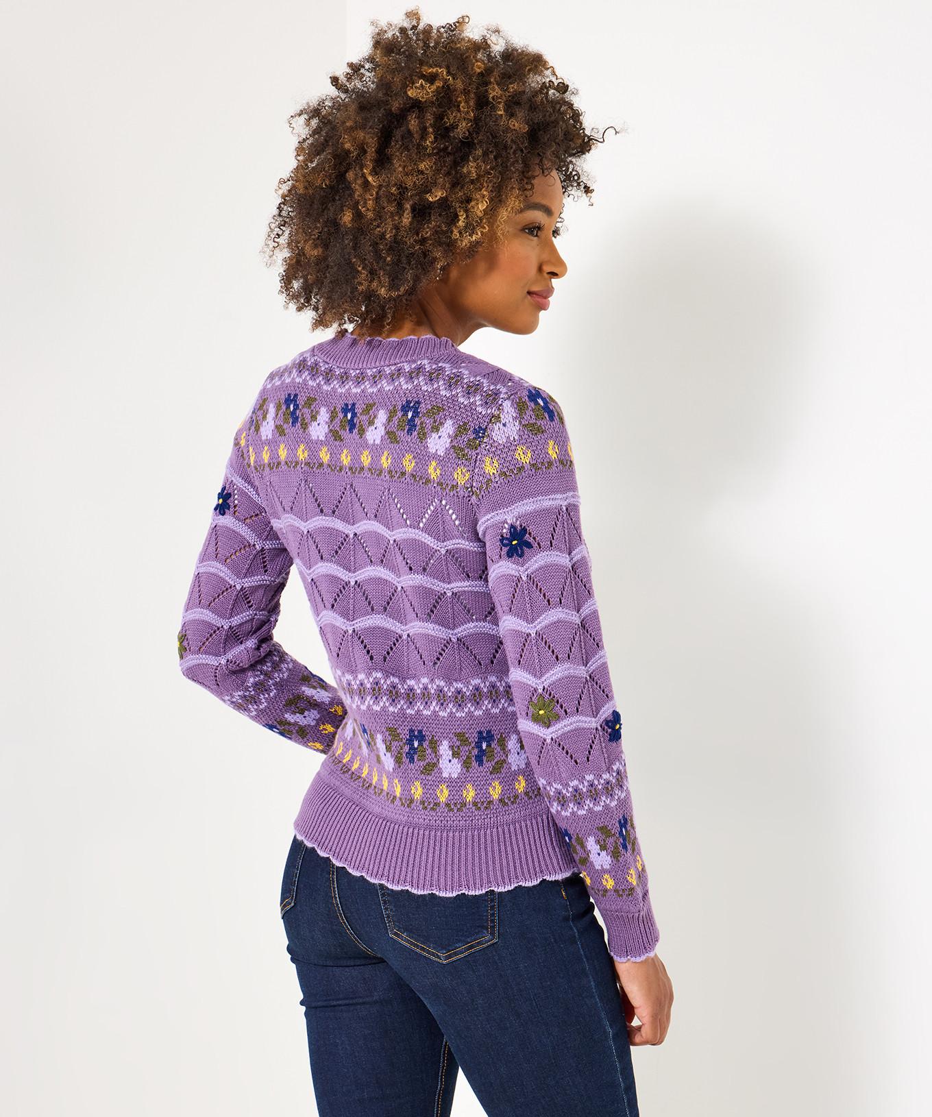 Joe Browns Cardigan Floral Col V  