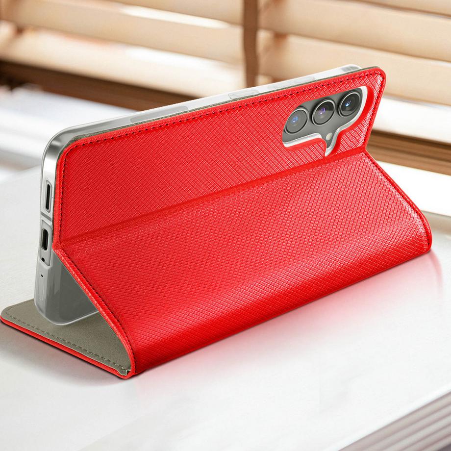 Avizar  Samsung Galaxy S24 Book Cover Rot 