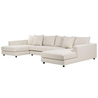 Beliani Ecksofa aus Polyester Modern LILVIKEN  