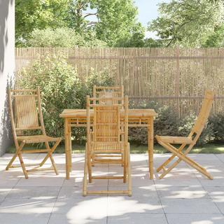 VidaXL Chaise de jardin bambou  