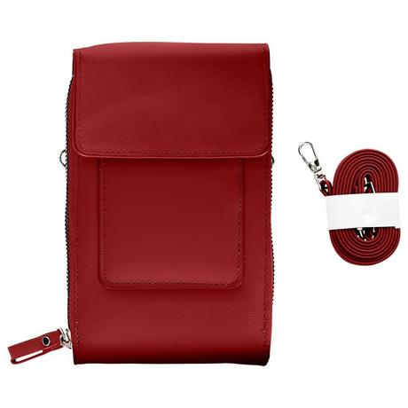 Avizar  Tasche mit mehreren Fächern Rot 