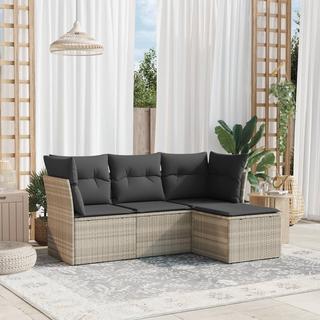 VidaXL Garten sofagarnitur poly-rattan  