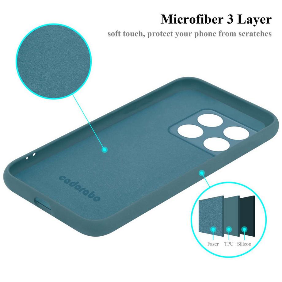 Cadorabo  OnePlus 10 PRO 5G Hülle im Liquid Case Design 