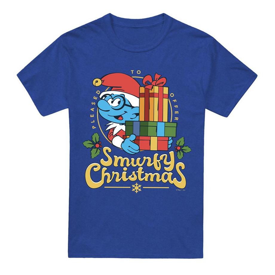 T-ShirtNoël Smurfy Christmas