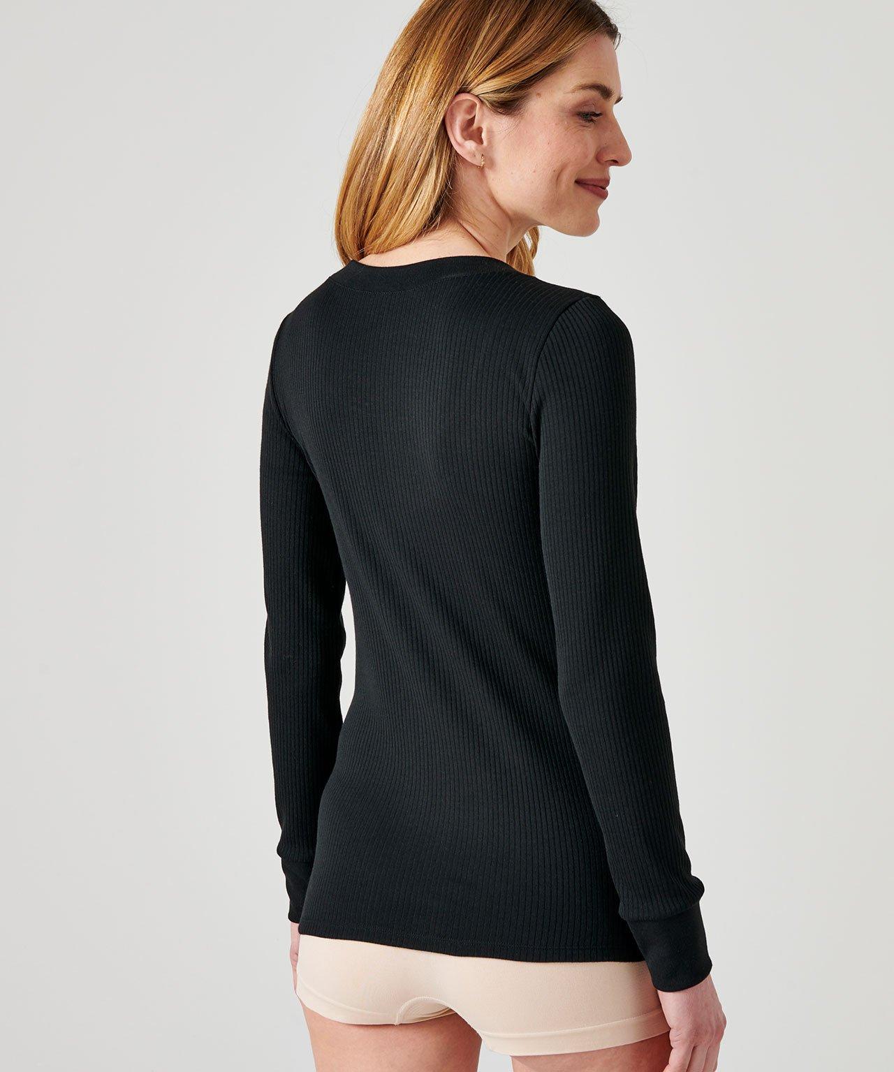 Damart Langärmeliges Shirt Recycling-Material  