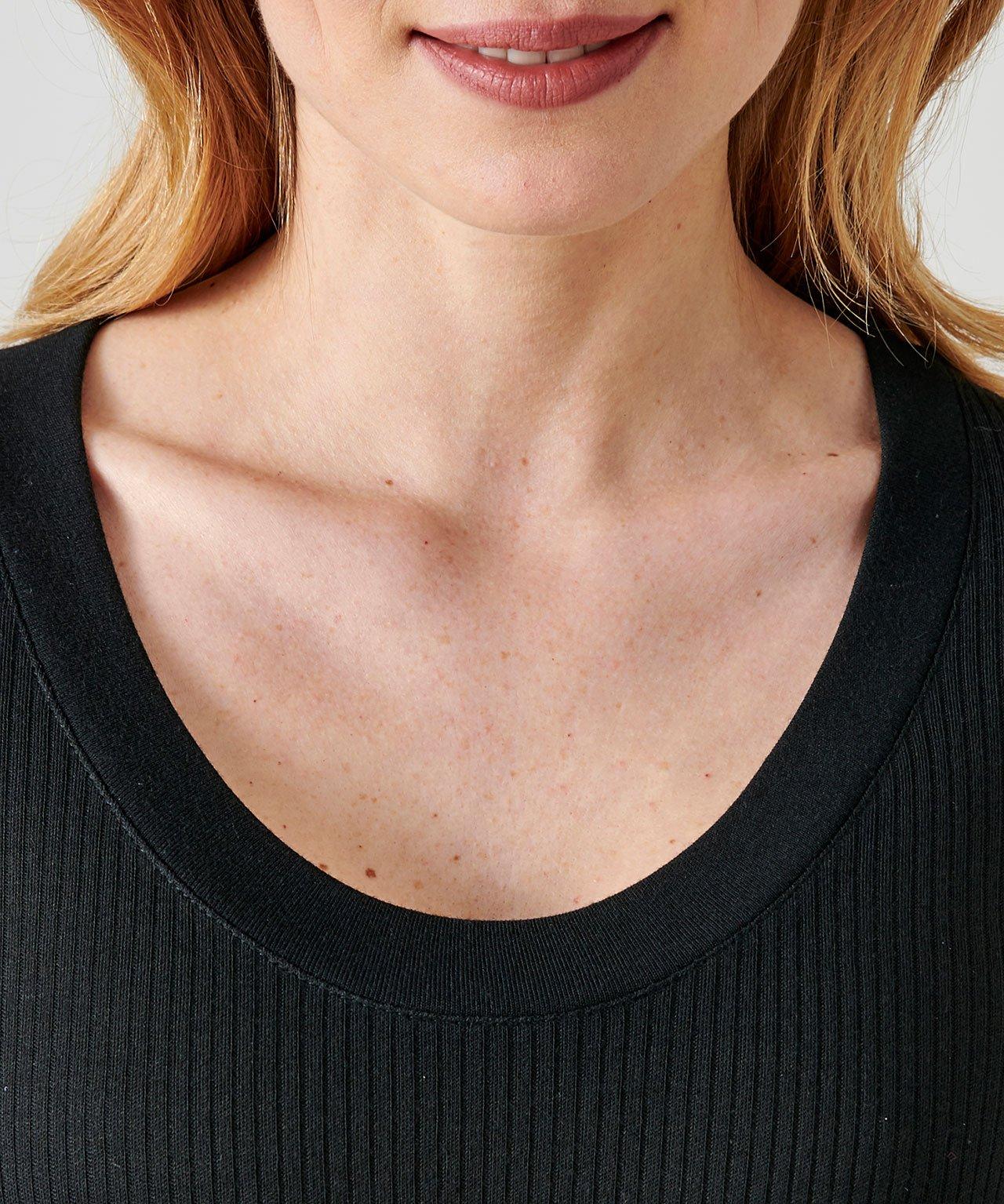 Damart Langärmeliges Shirt Recycling-Material  