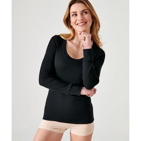 Damart Langärmeliges Shirt Recycling-Material  