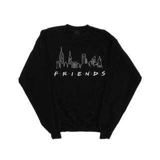 Friends Cityscape Print Felpa  