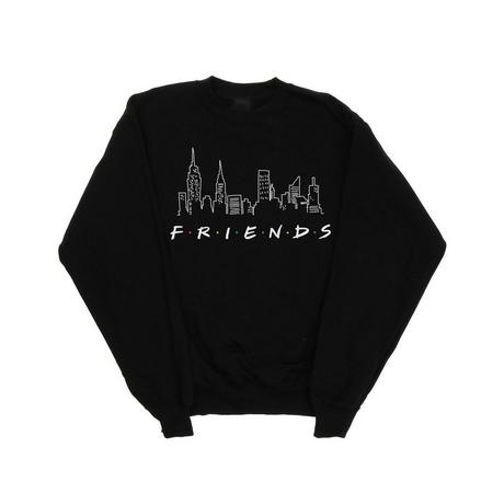 Friends Cityscape Print Felpa  