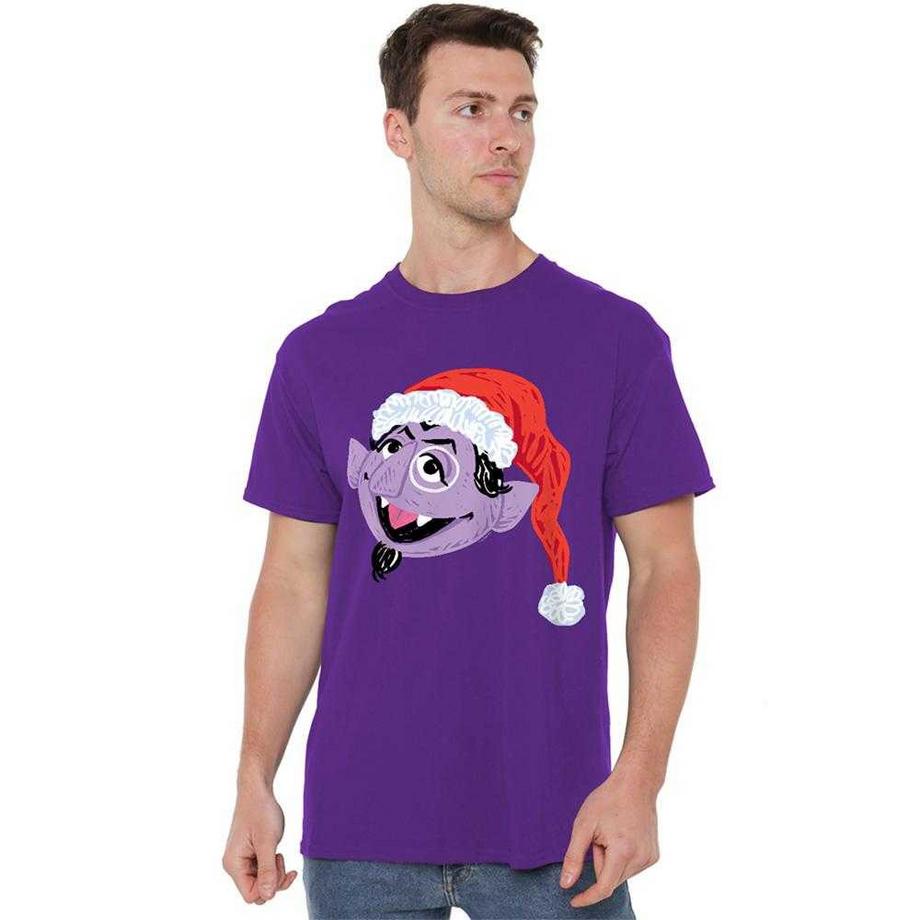 Sesame Street  T-ShirtMotif Comte Vampirouette Motiftyle Griffonnage 