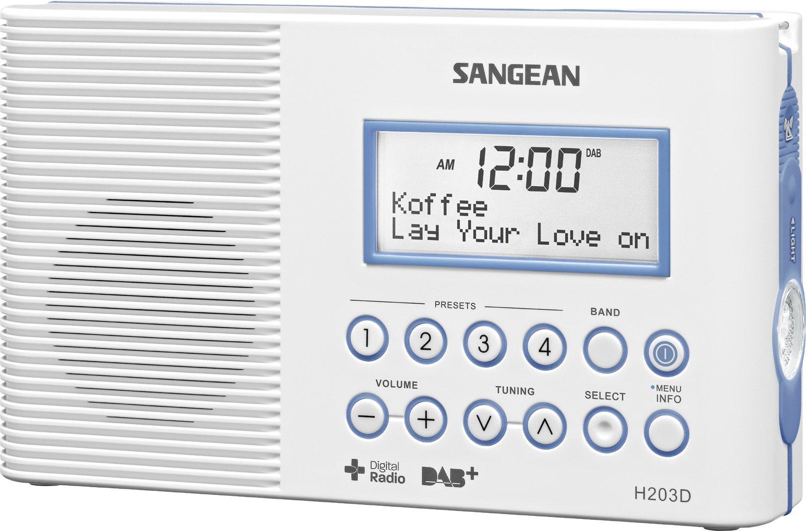 SANGEAN  Sangean H203D radio Personale Digitale Bianco 