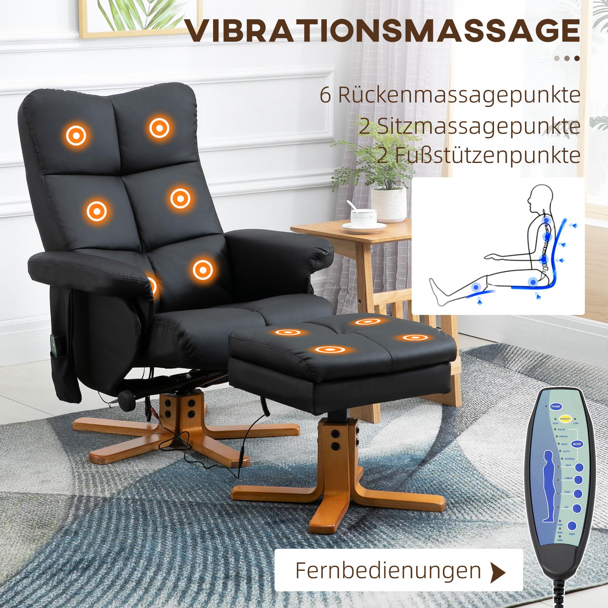 HOMCOM  Chaise de massage 