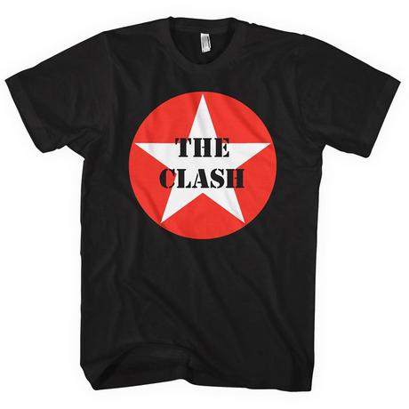 The Clash  TShirt Abzeichen 