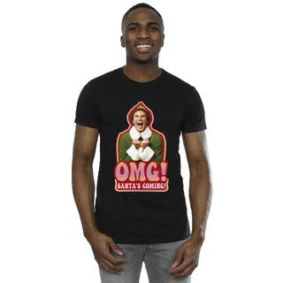 Elf T-shirt Santa's Coming  
