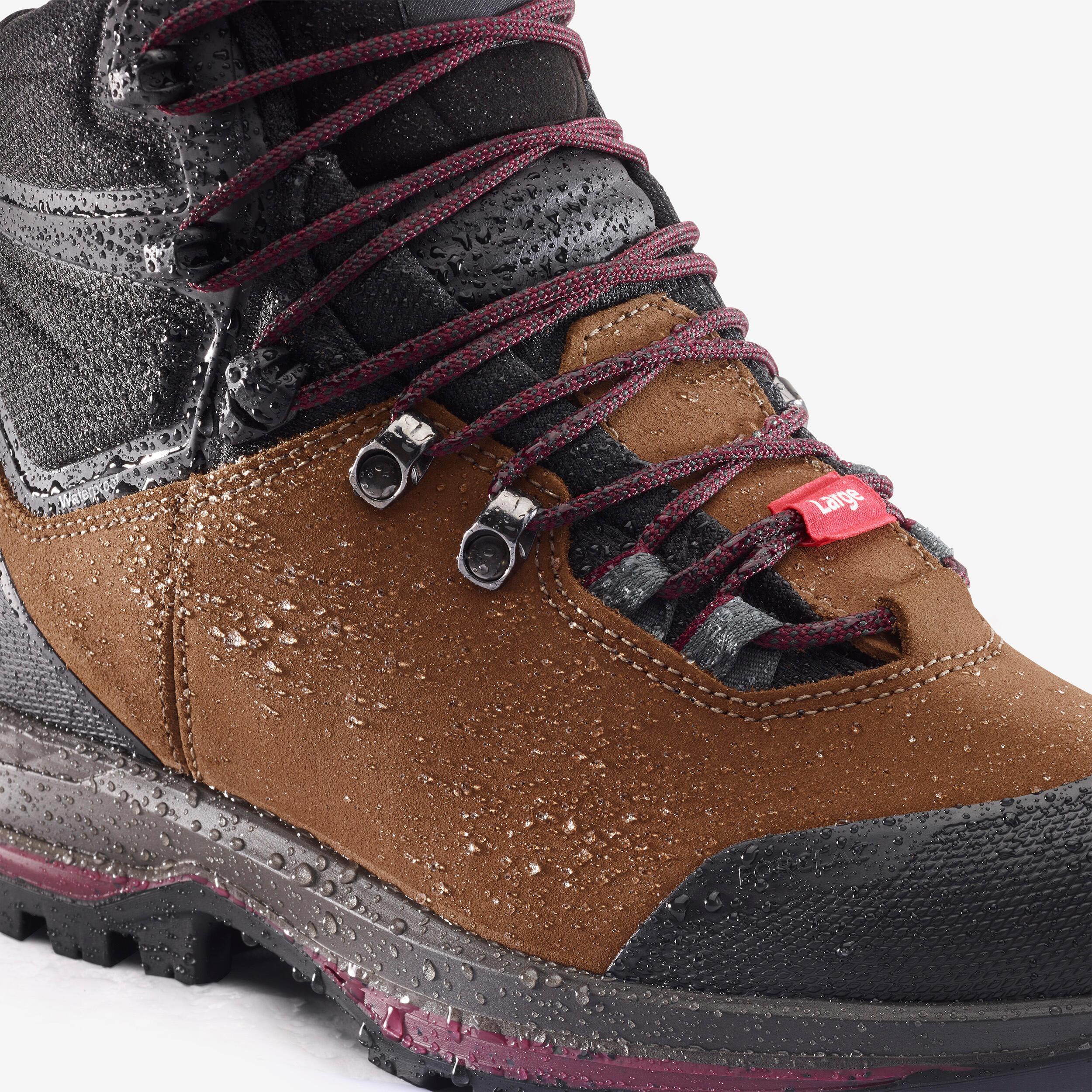 SIMOND  Scarpe trekking donna alte larghe pelle 