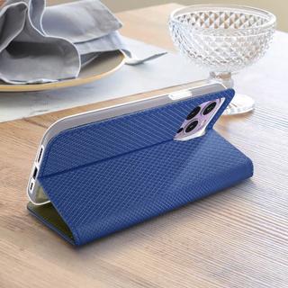 Avizar  Book Cover iPhone 14 Pro Max Dunkelblau 