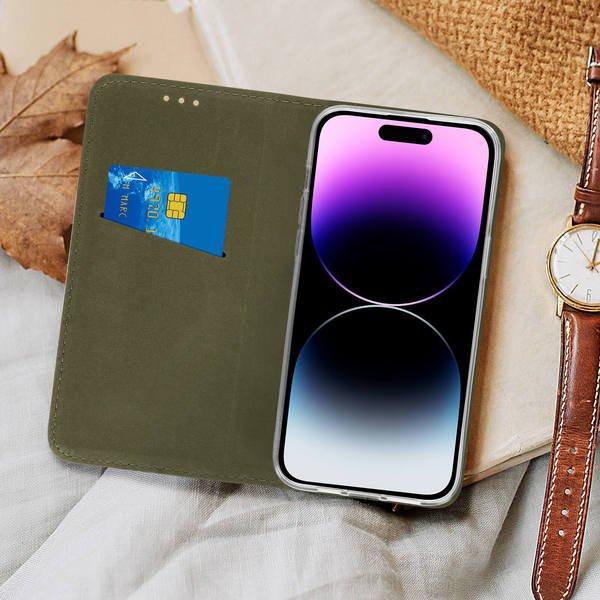 Avizar  Book Cover iPhone 14 Pro Max Dunkelblau 