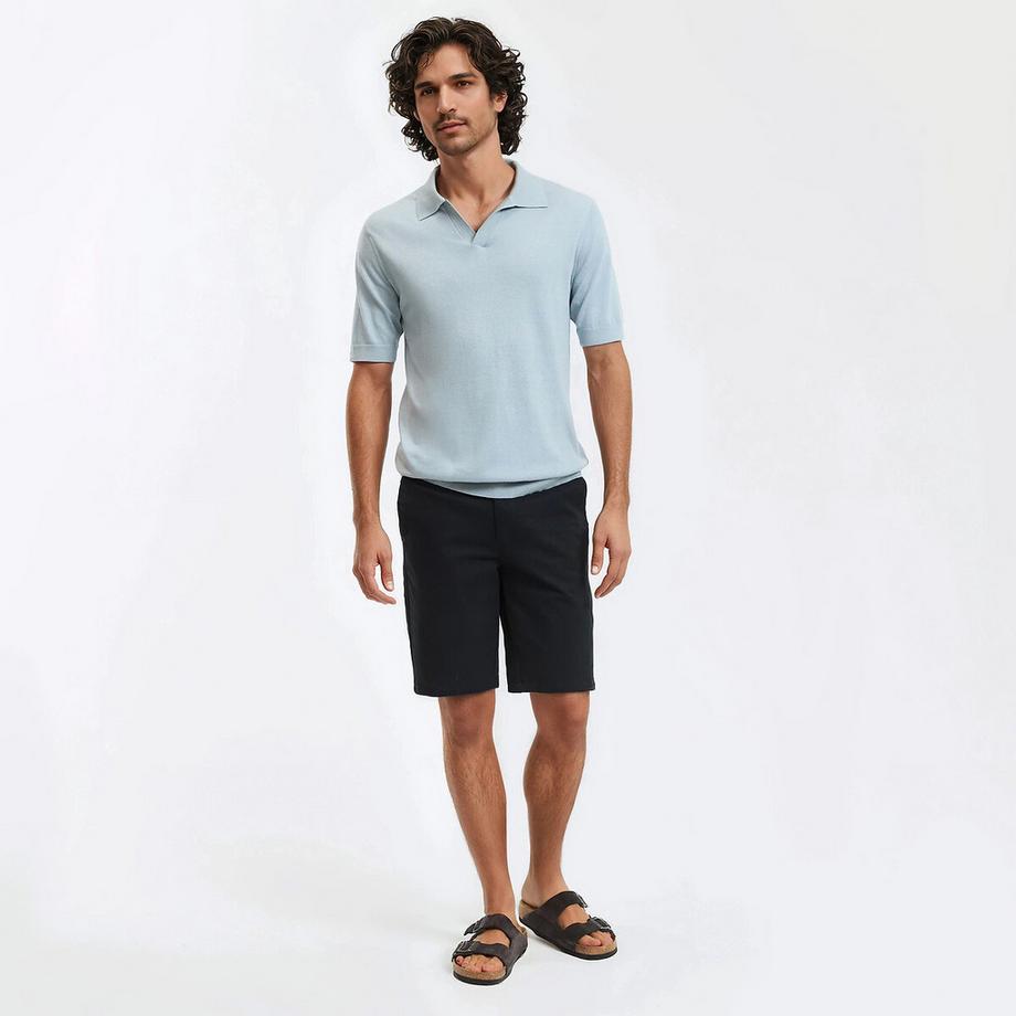 La Redoute Collections Polo Maniche Corte Scollo a V  