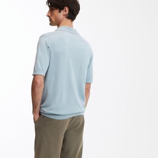 La Redoute Collections Kurzärmeliges V-Ausschnitt Poloshirt  