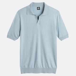 La Redoute Collections Kurzärmeliges V-Ausschnitt Poloshirt  