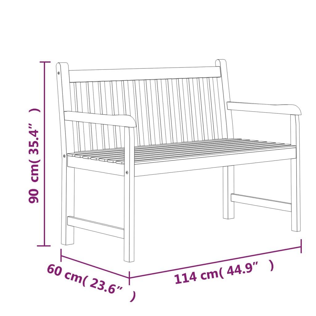 VidaXL set da pranzo da giardino Teak riciclato  