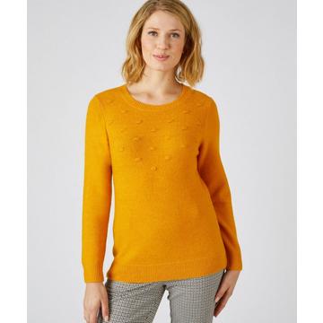 Pullover aus Thermolactyl-Musterstrick.