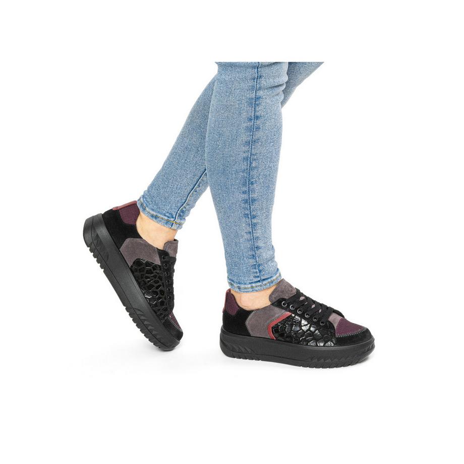 ara Baskets compensées avec panneau texturé  