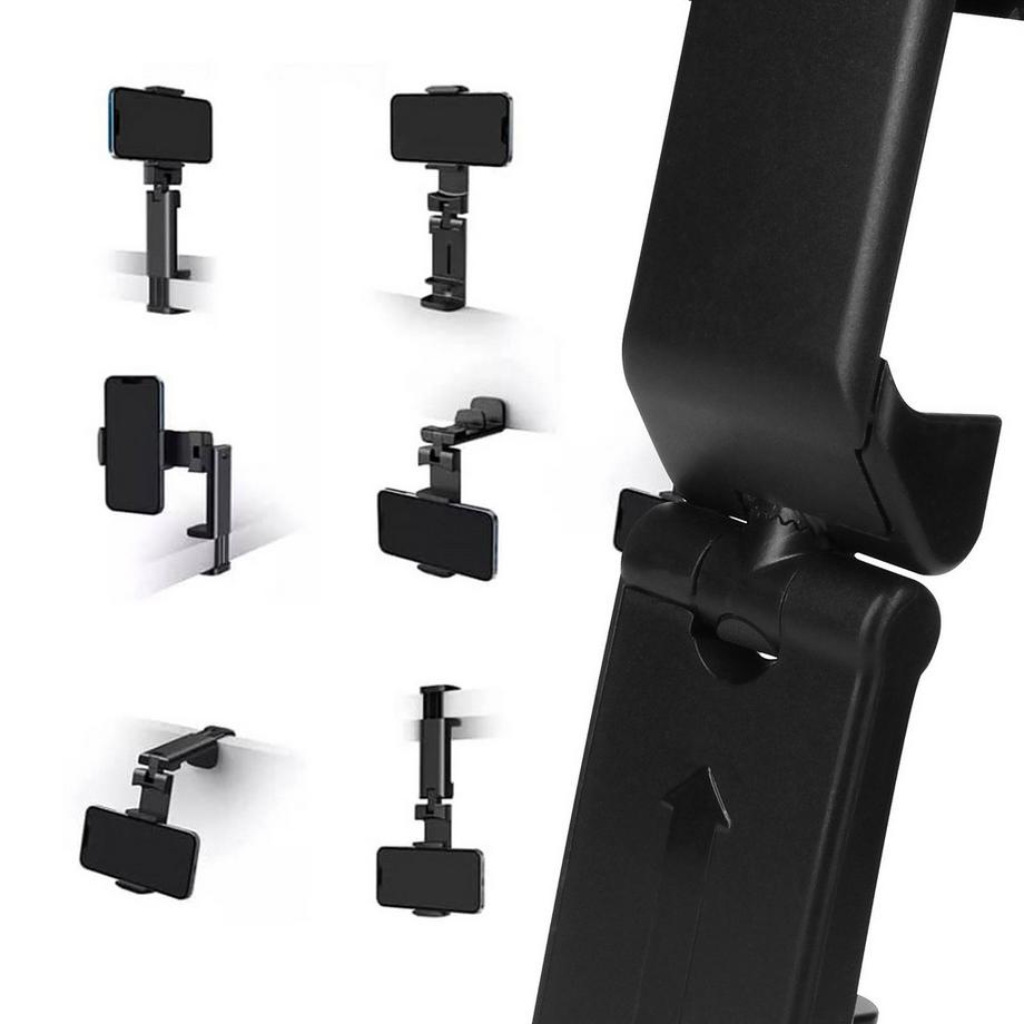 Avizar  Multifunktionale Handyhalterung, Schwarz 