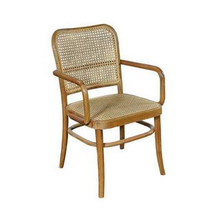 mutoni Poltrona rattan teak marrone  