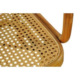 mutoni Poltrona rattan teak marrone  