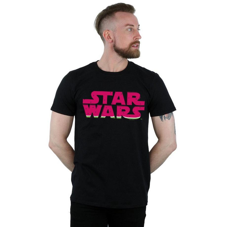STAR WARS Star Wars Watermelon Logo T-Shirt  