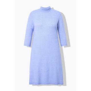 Ulla Popken Abito in maglia Linea ad A Collo alto Maniche 3/4  