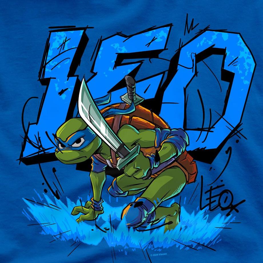 TEENAGE MUTANT NINJA TURTLE  Groundbreaking Maglietta Leonardo 