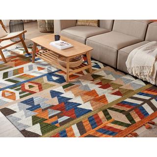 Beliani Tapis en Laine Boho KAGHSI  